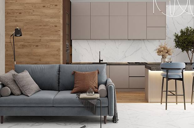 Carrara Prestige Керамогранит белый 80x80 Лаппатированный