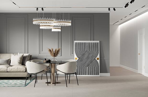 Spectra Bianco Керамогранит 80х80 Лаппатированный