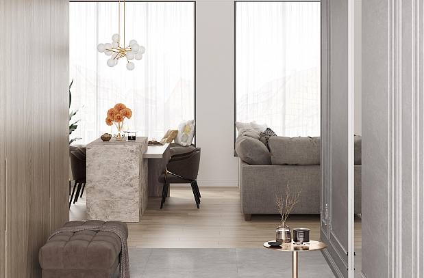 Tuscandy Light Grey Керамогранит 80х80 Лаппатированный